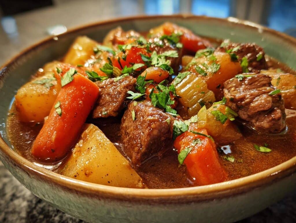 beef stew crock pot