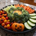 halloween veggie tray
