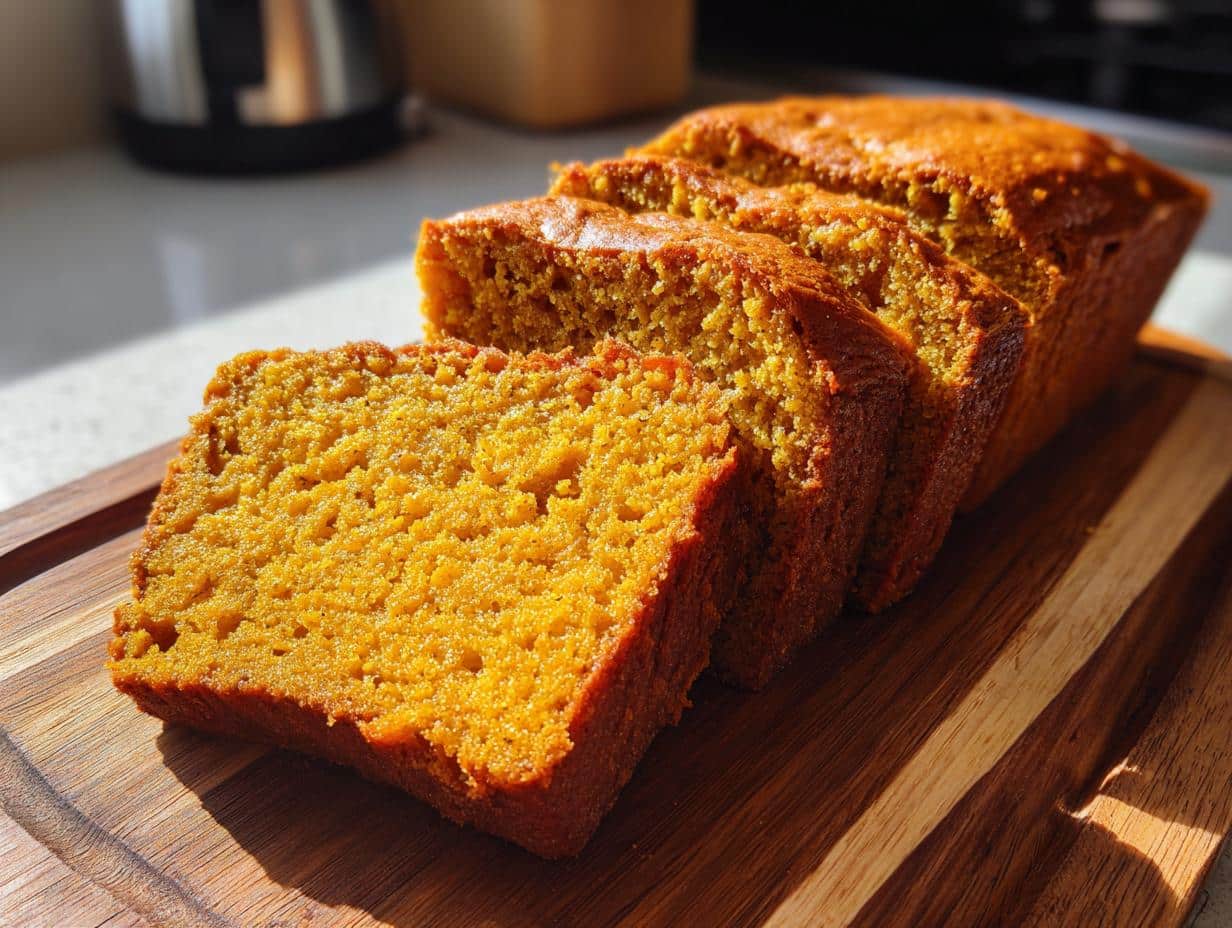 healthy pumpkin bread
