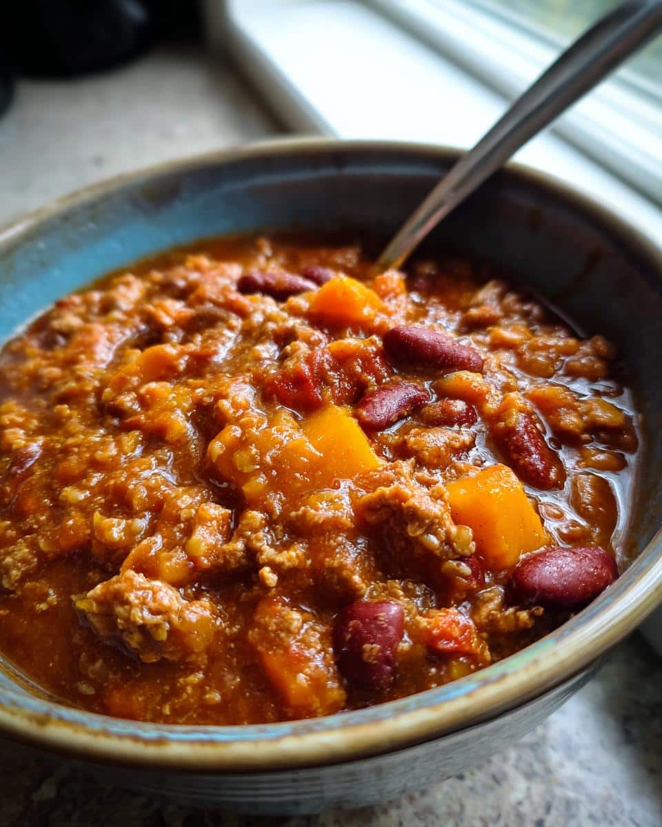 pumpkin chili - detail 1