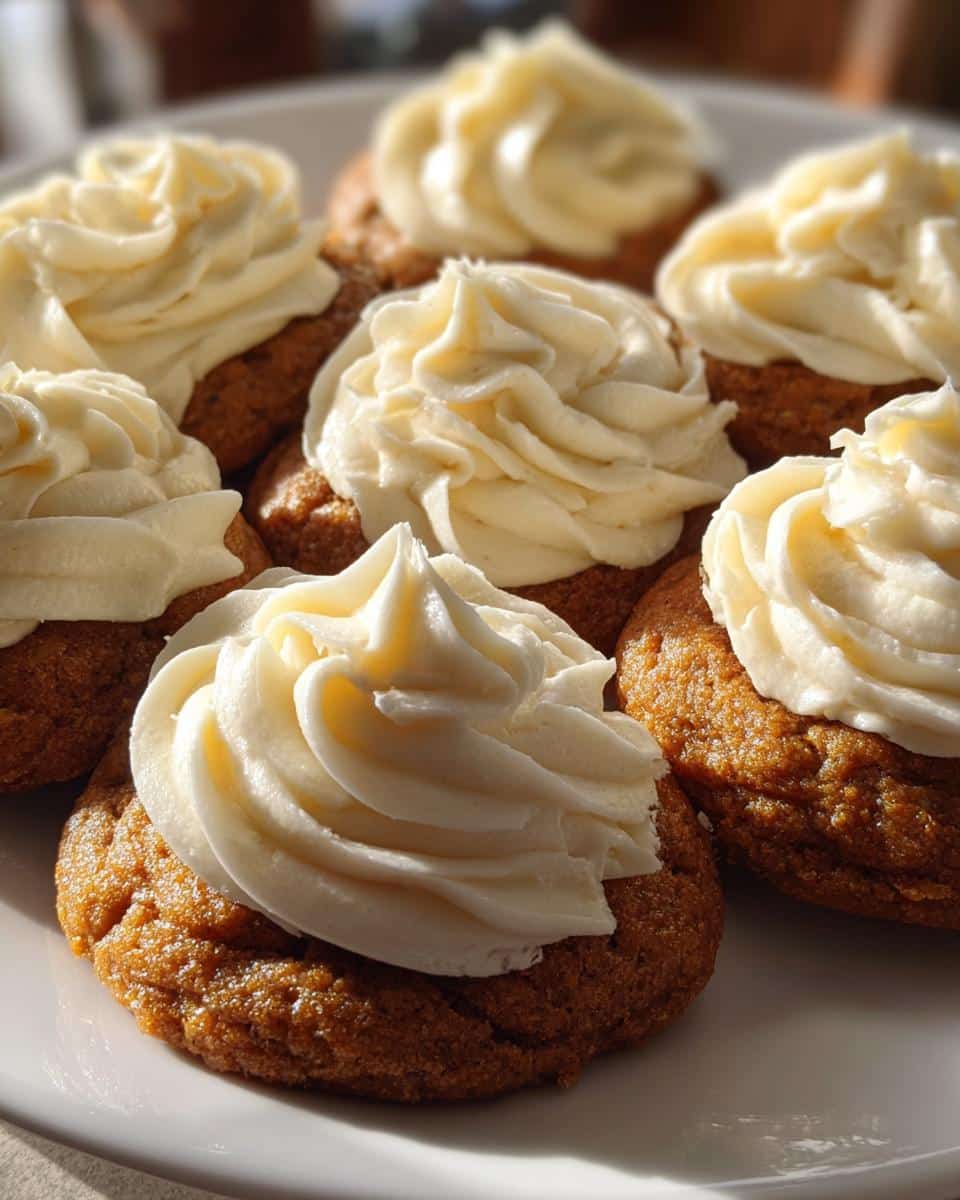 pumpkin cookies - detail 1