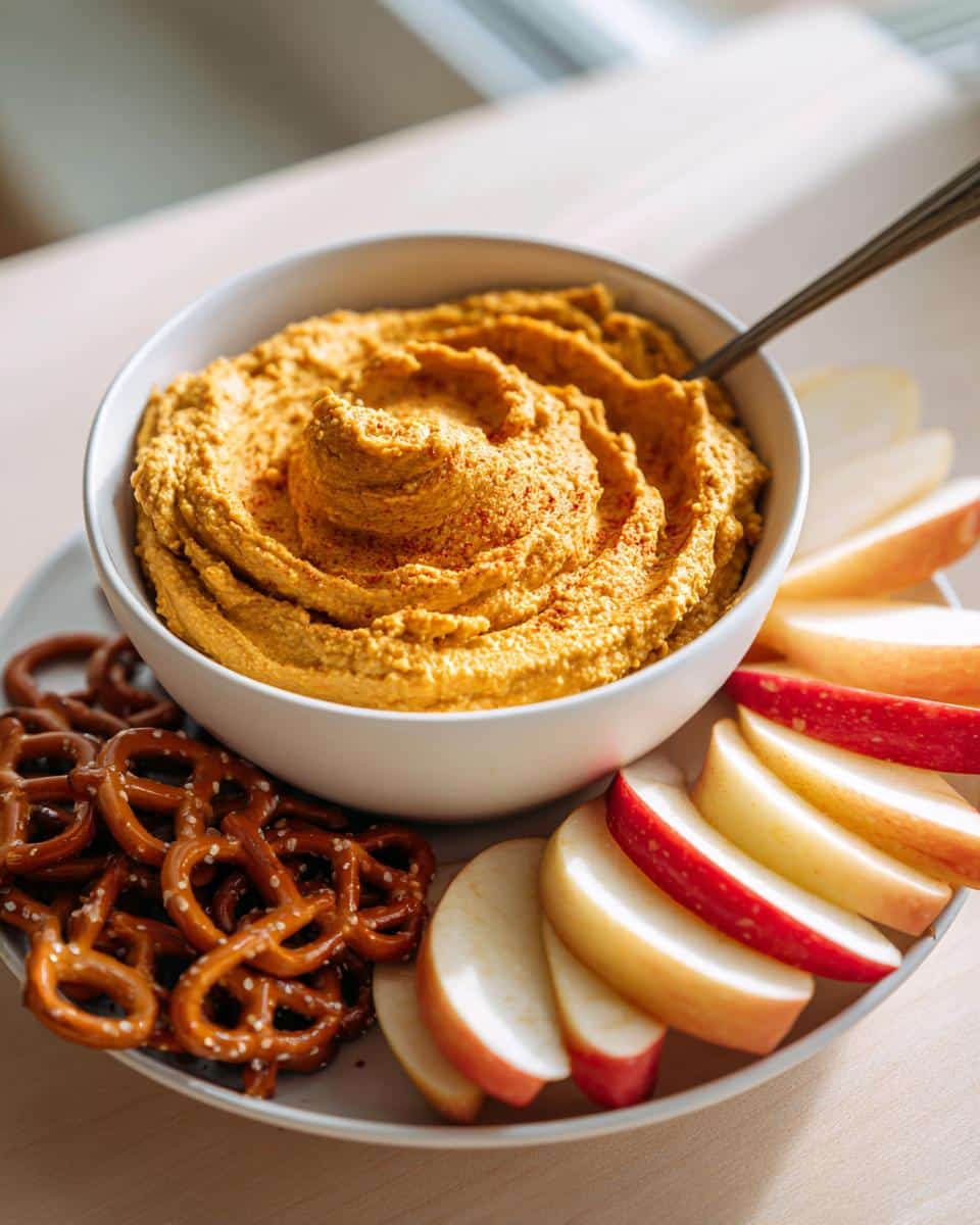 pumpkin dip - detail 1