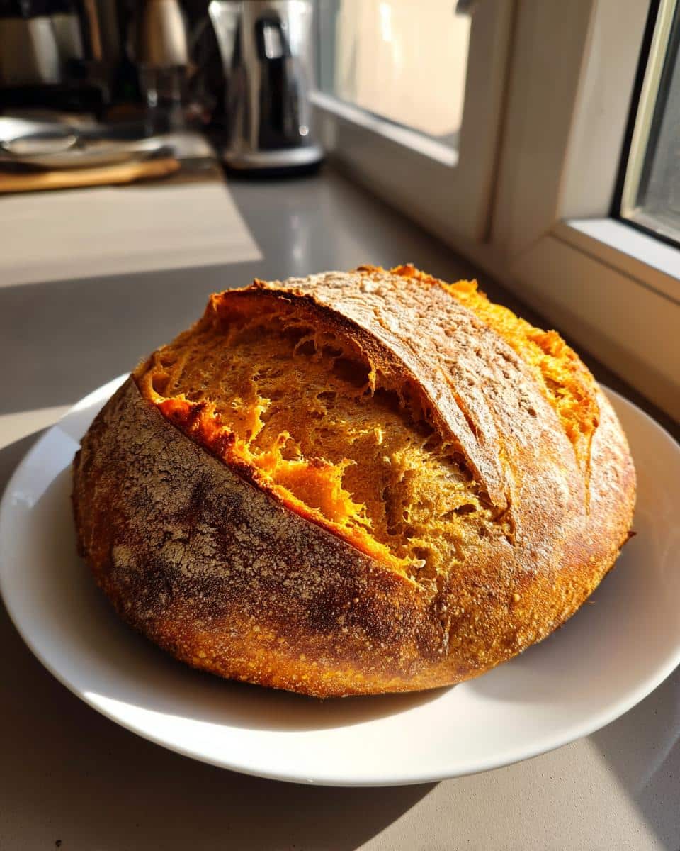 pumpkin sourdough - detail 1