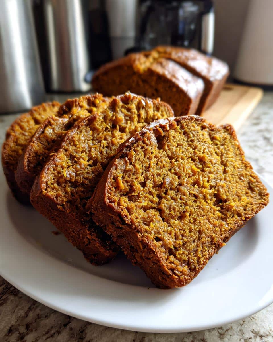 sourdough pumpkin bread - detail 1