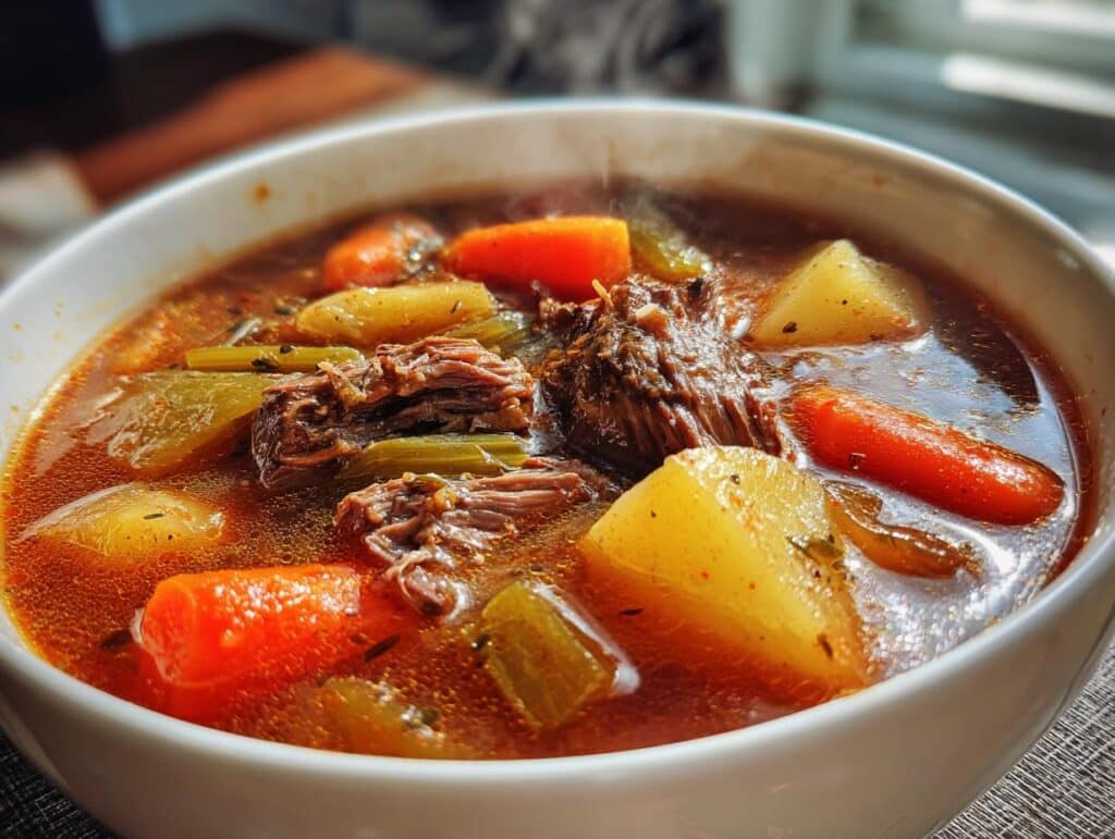 vegetable beef soup