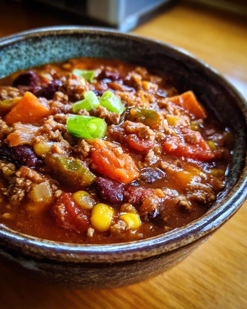 veggie chili recipe - detail 1