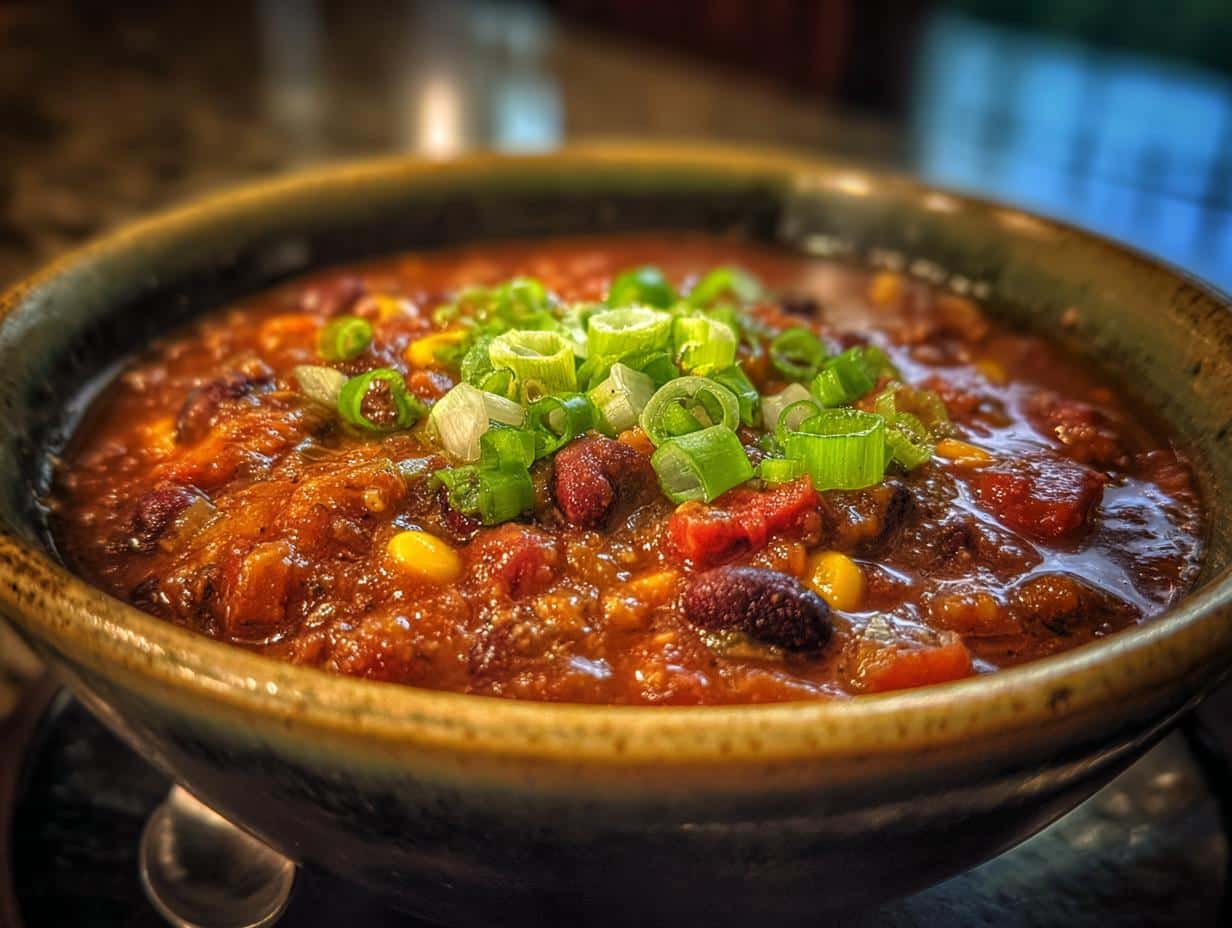 veggie chili recipe