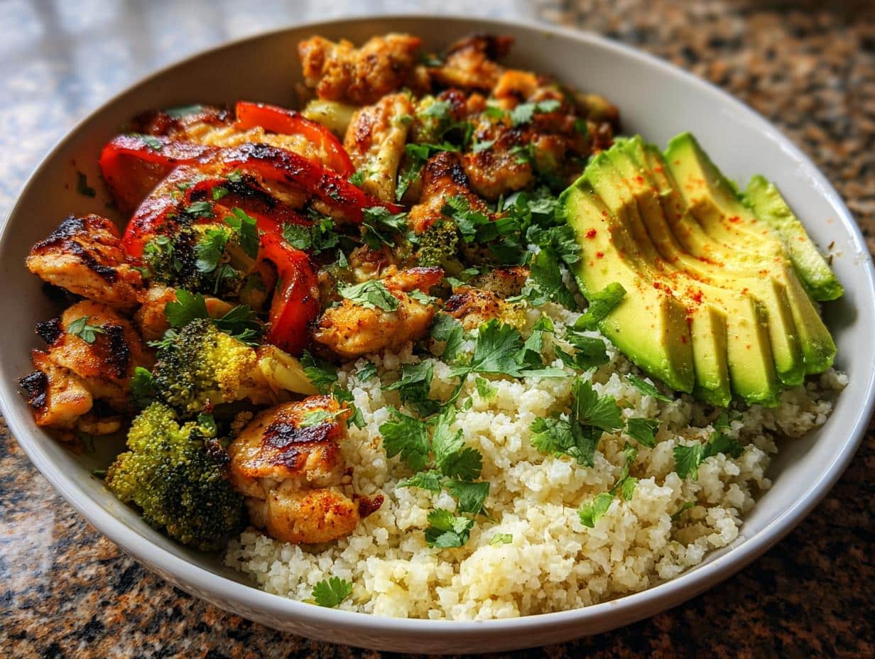 Low Carb Chicken Meal Prep