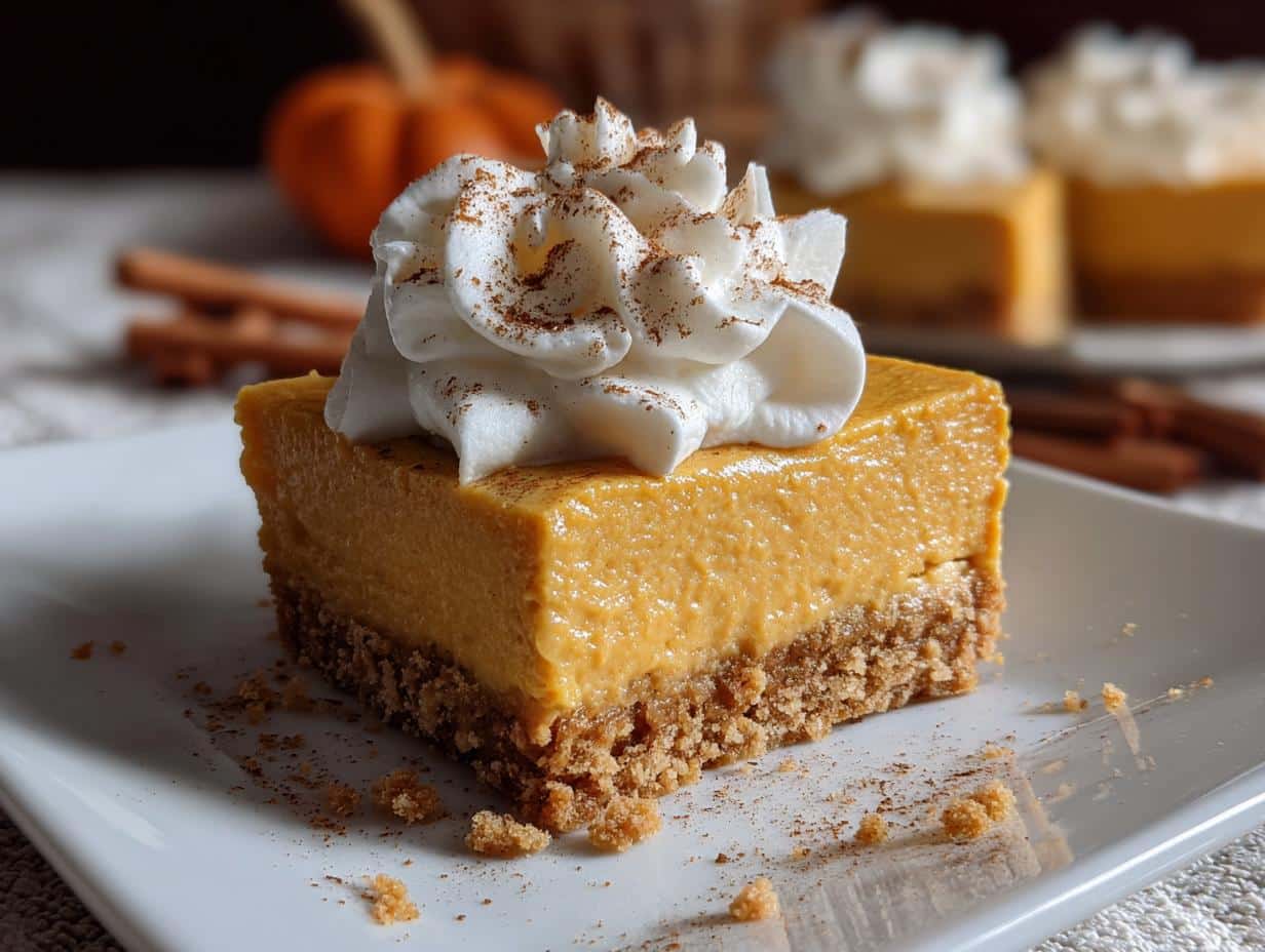 No-bake pumpkin dessert