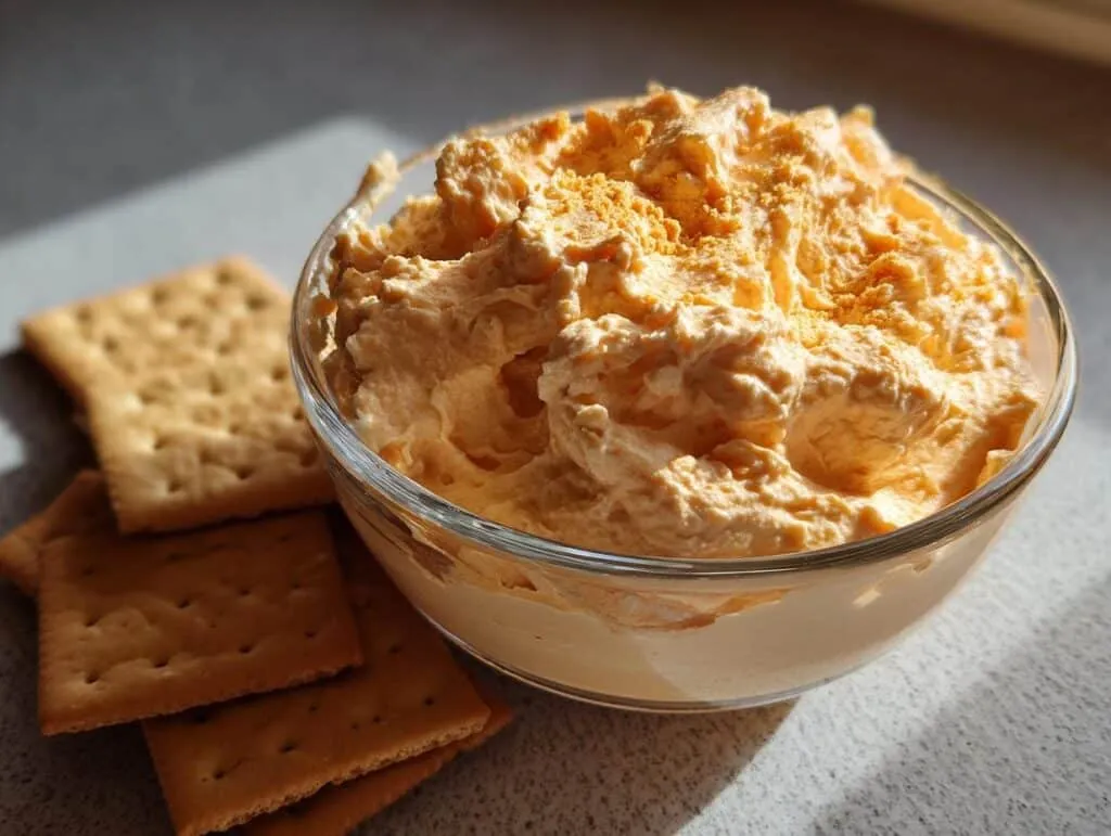 Pumpkin fluff dip