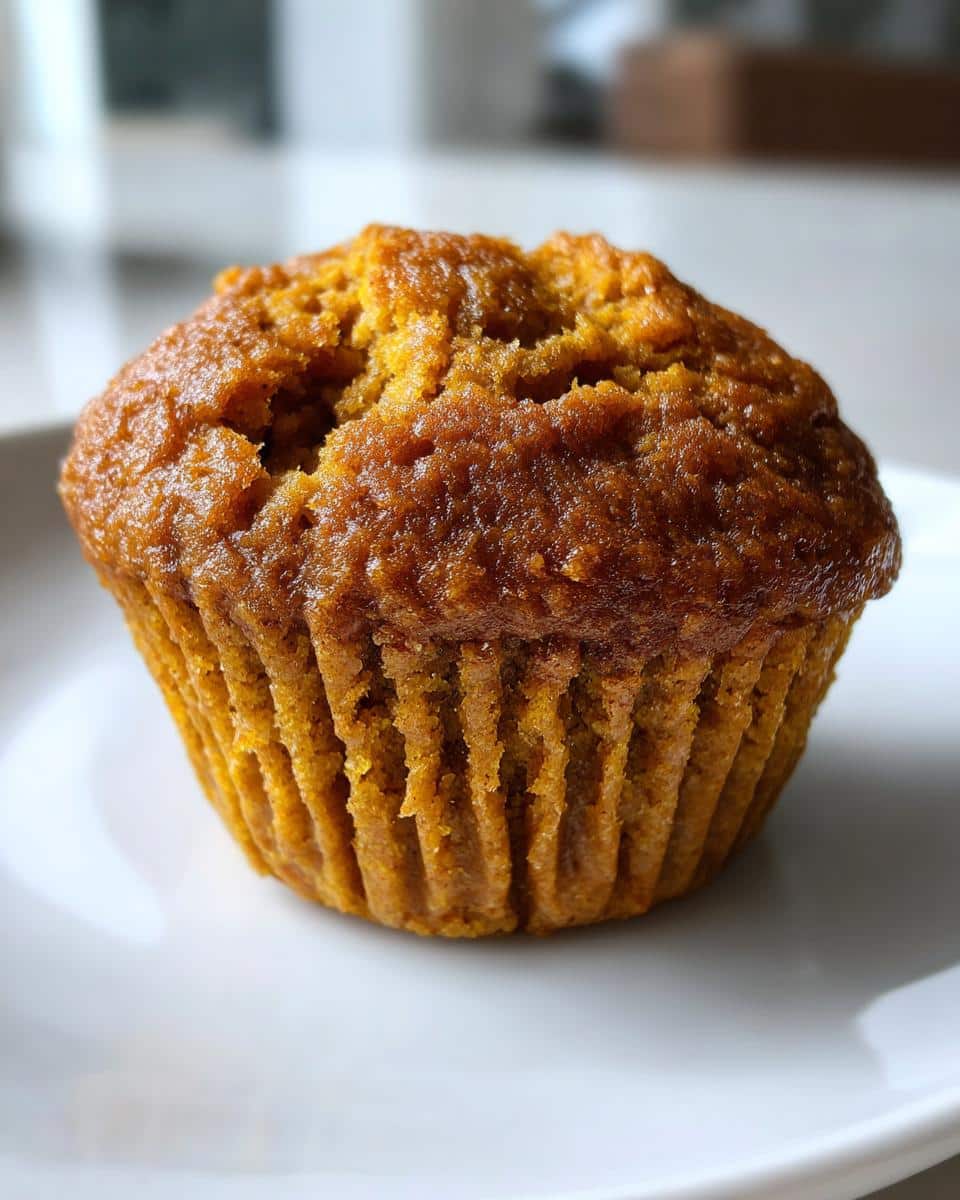 Pumpkin muffins - detail 1