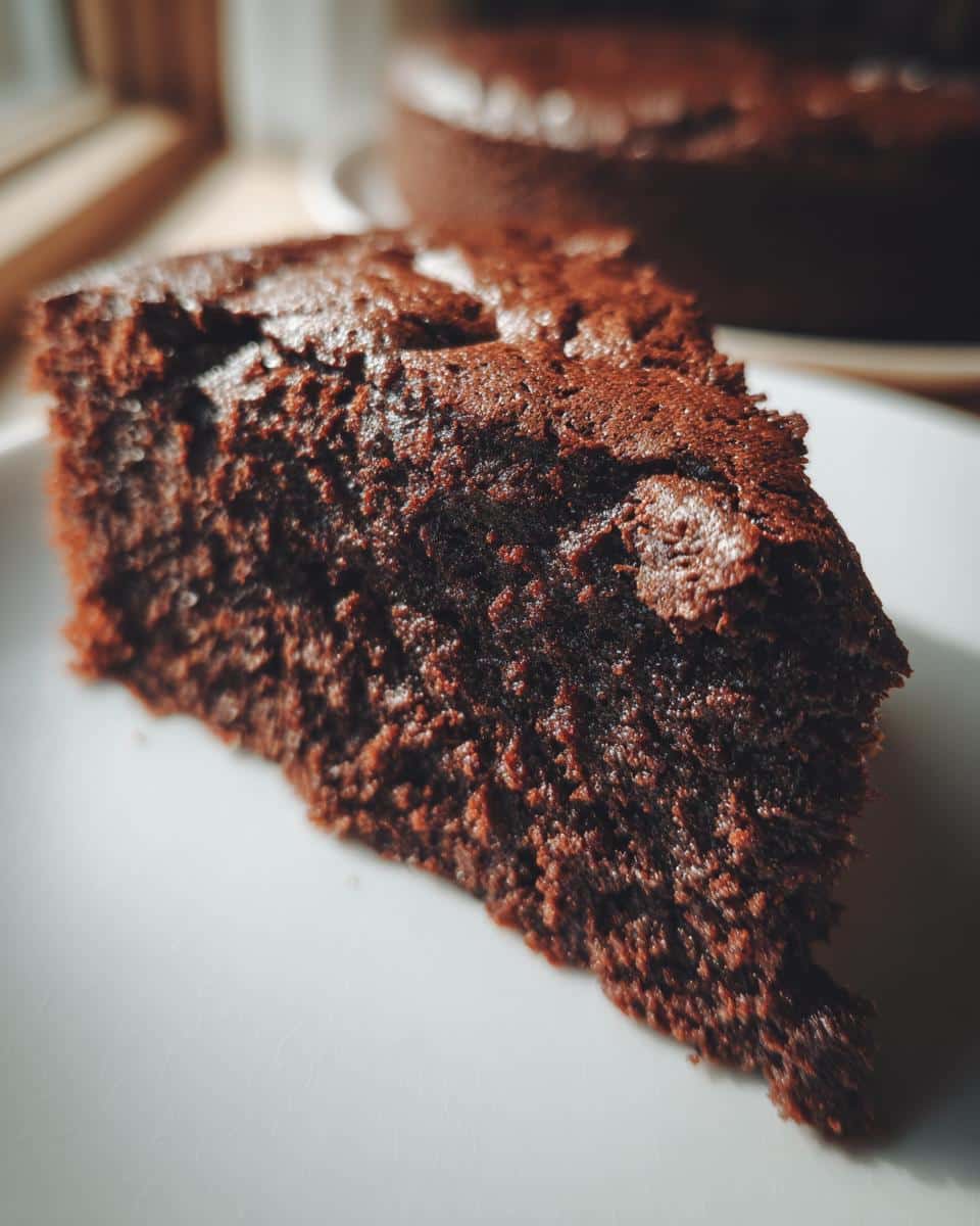 Quick hot chocolate cake - detail 1