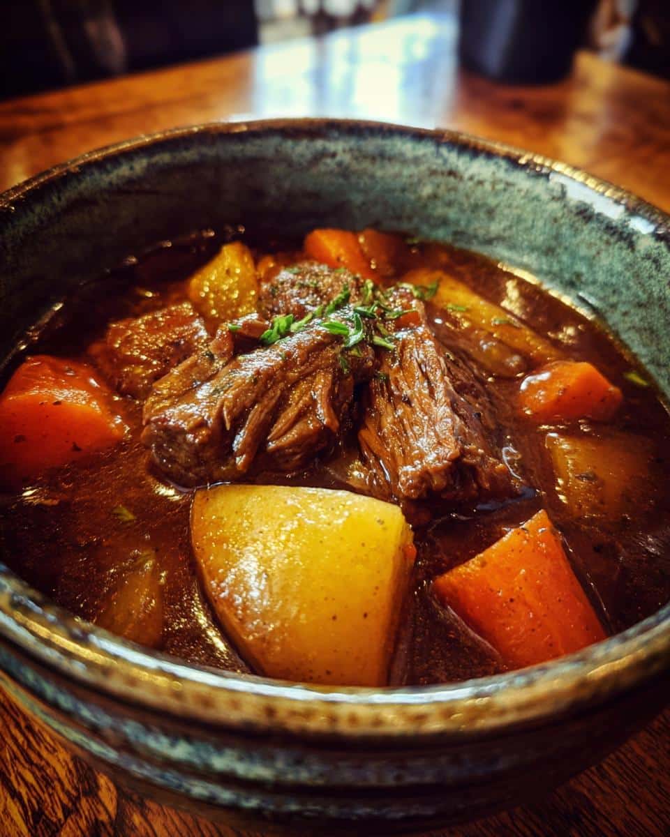 Slow Cooker Beef Stew - detail 1