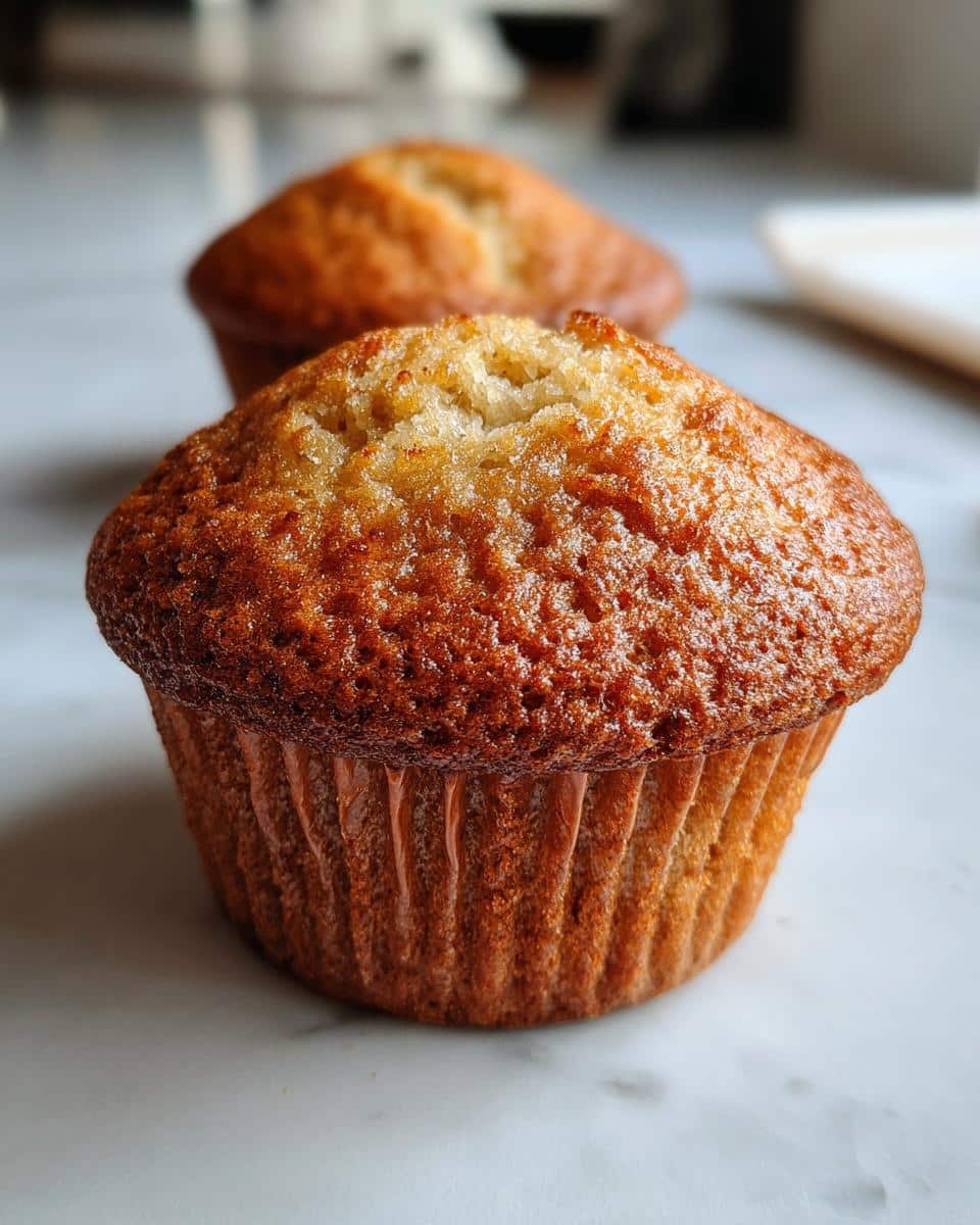 Sourdough discard muffins - detail 1
