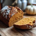 Sourdough pumpkin loaf