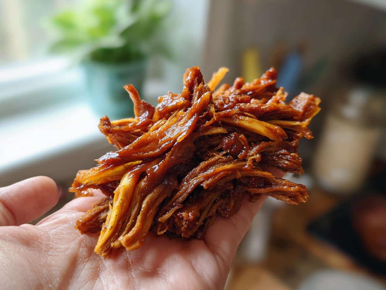 Vegan Pulled Pork Banana Peel