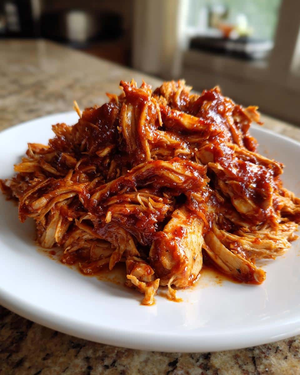bbq chicken crockpot - detail 1