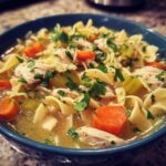 creamy chicken noodle soup