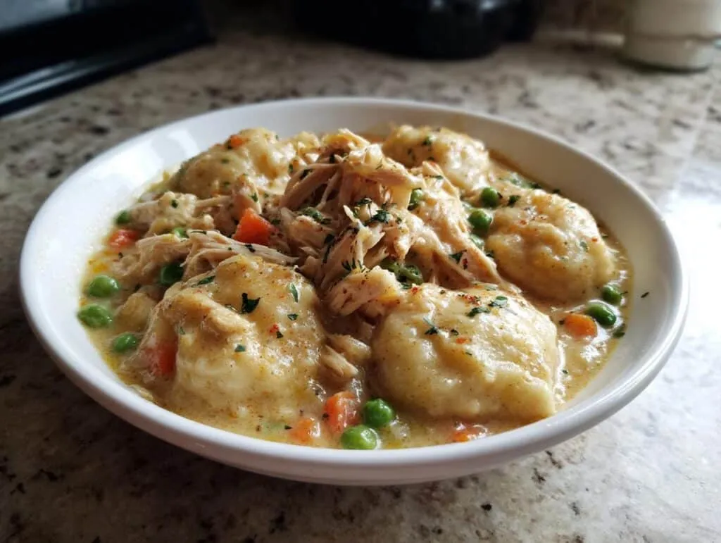 crockpot chicken and dumplings