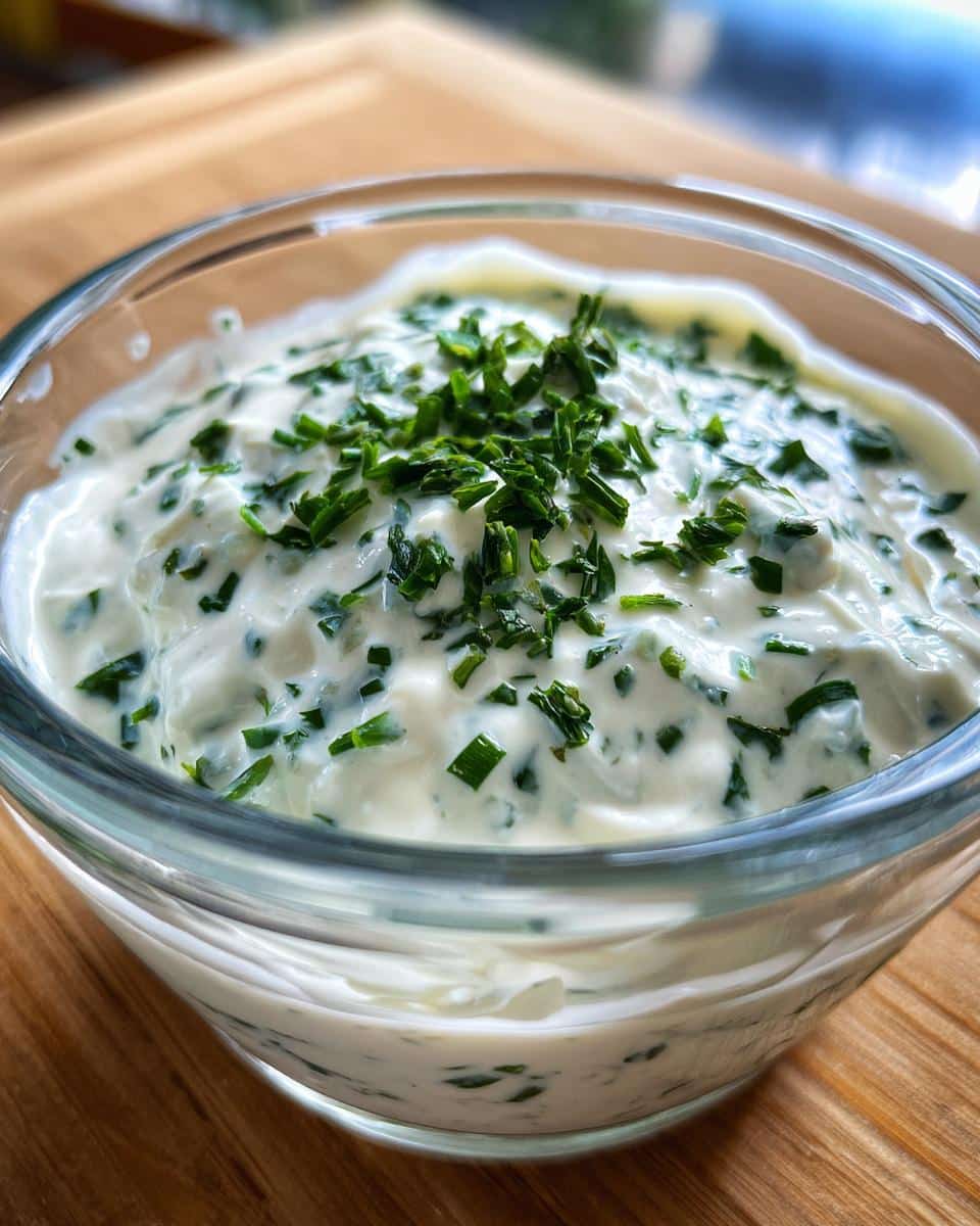 homemade ranch dressing - detail 1
