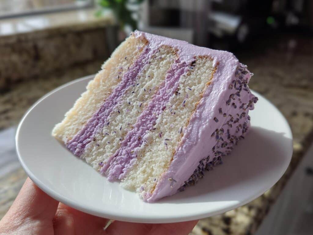 lavender cake