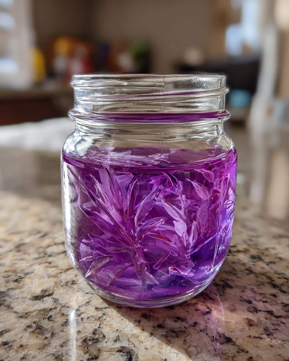 lavender syrup - detail 1