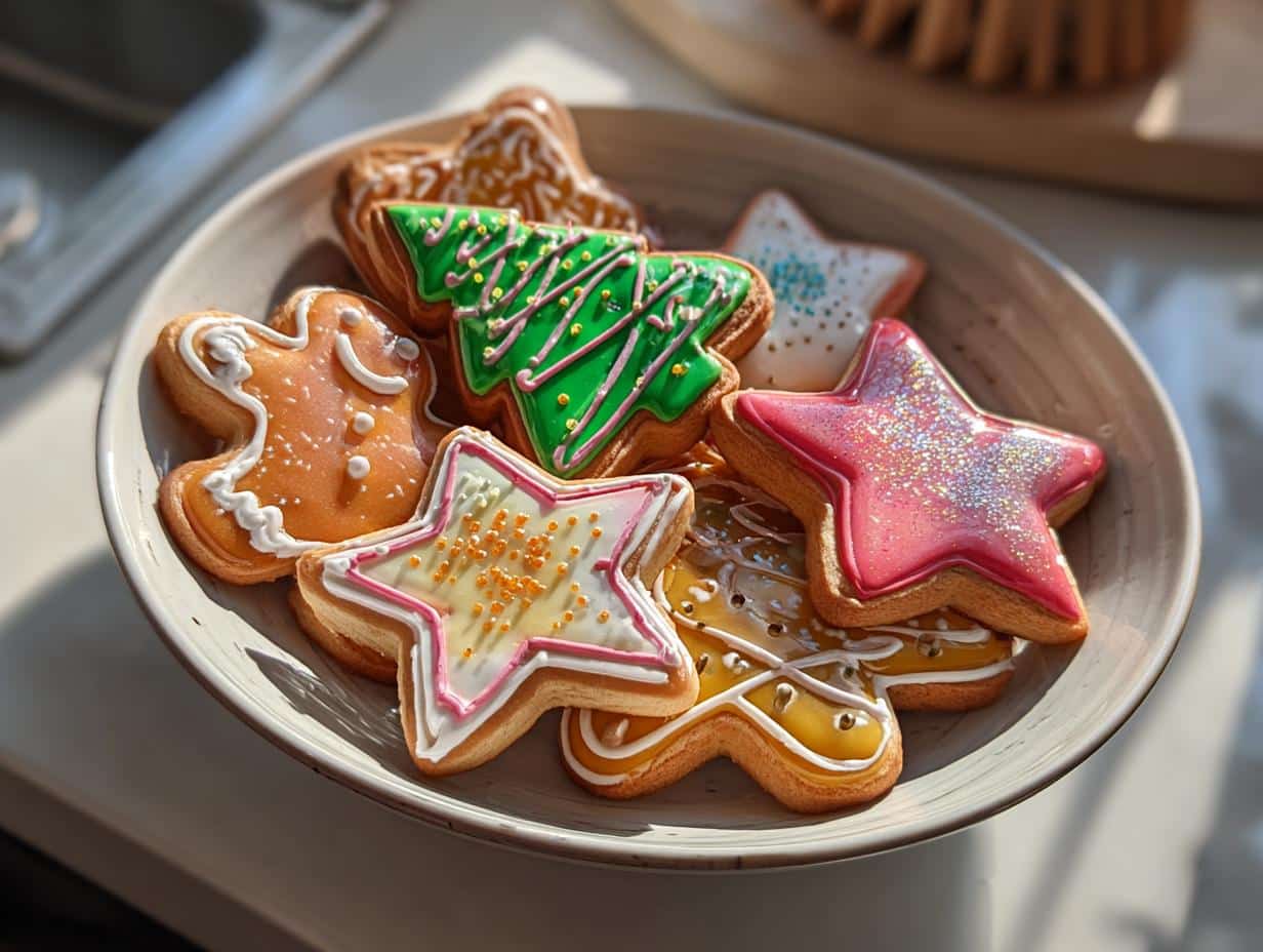 royal icing christmas cookies