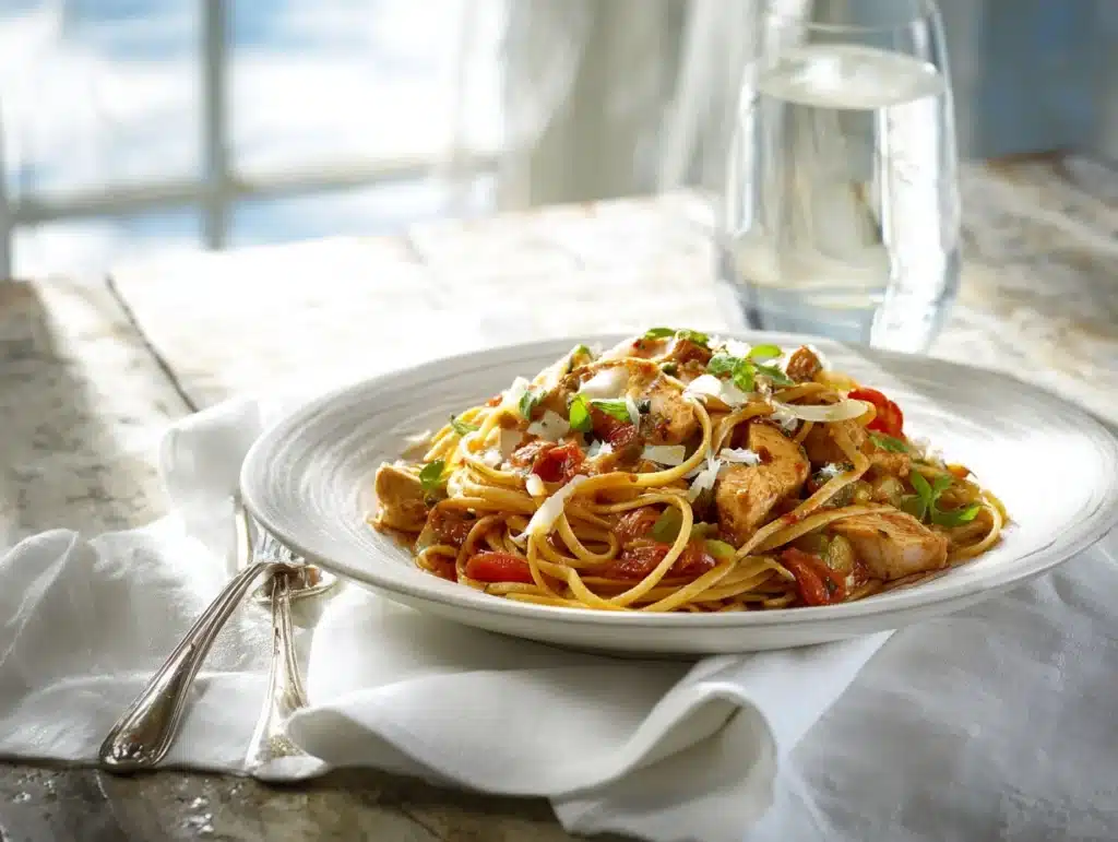 Marry Me Chicken Pasta Hauptgericht