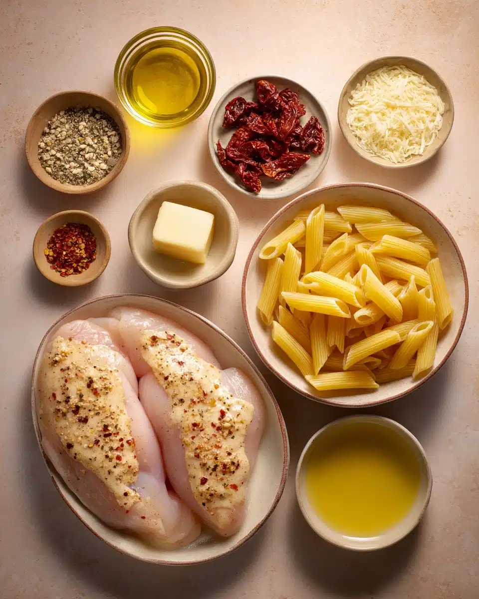 Zutaten für Marry Me Chicken Pasta