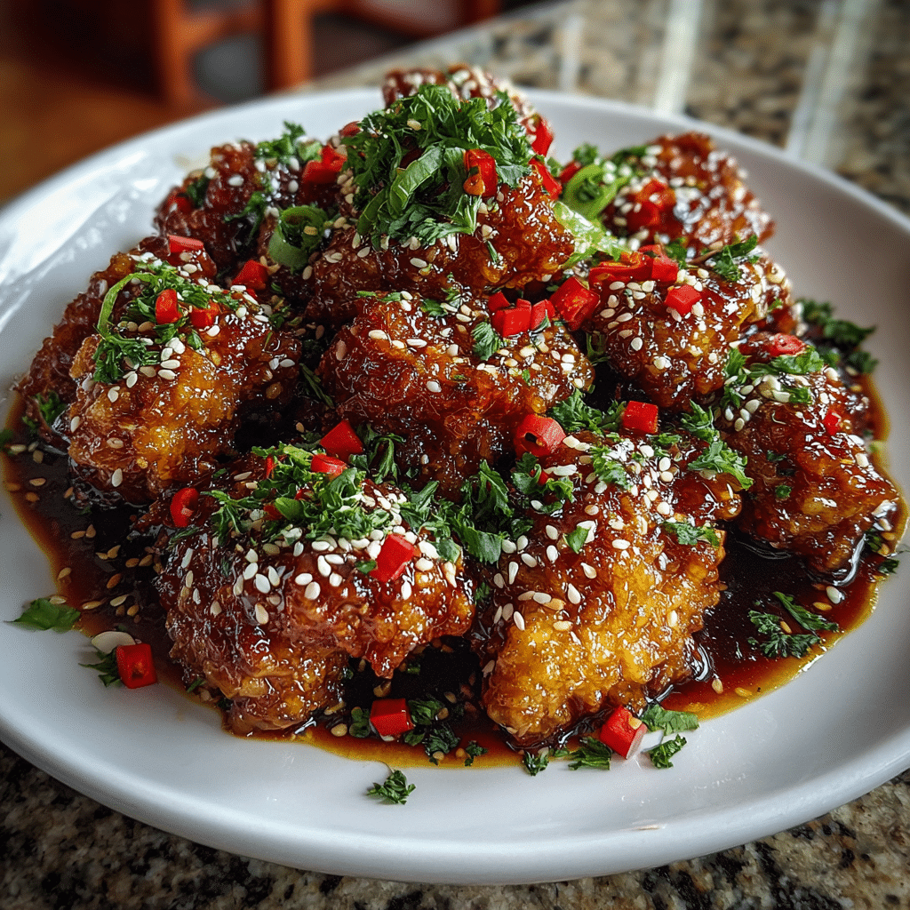 Chinese Takeout Sesame Chicken