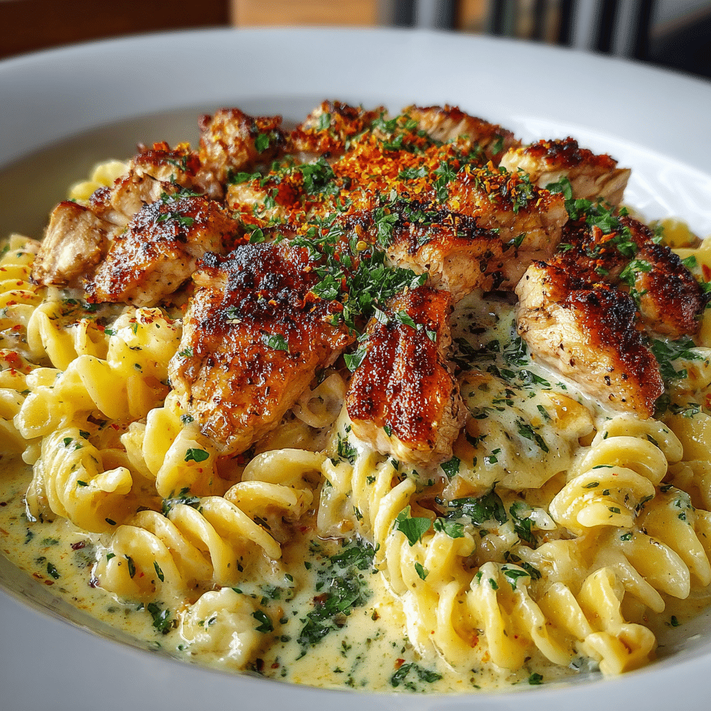 Creamy Chicken Ranch Pasta