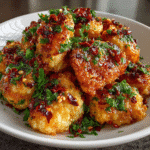 Sweet And Spicy Chicken Popcorns