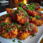 Spicy Korean Fried Chicken Air Fryer