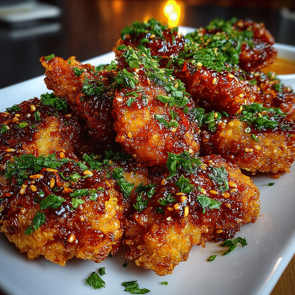 Spicy Korean Fried Chicken Air Fryer